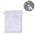 thumbnail image 2 of 100pcs Sheer Drawstring Jewelry Pouches Wedding Party Christmas Favor Gift Bags Drawstring Gift Bag, 2 of 5