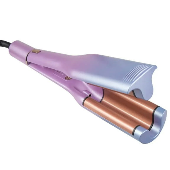 2025 Hot Model Professional Widening PTC Hair Crimping Iron – Deep Waver, Straightener & Curler All-in-One