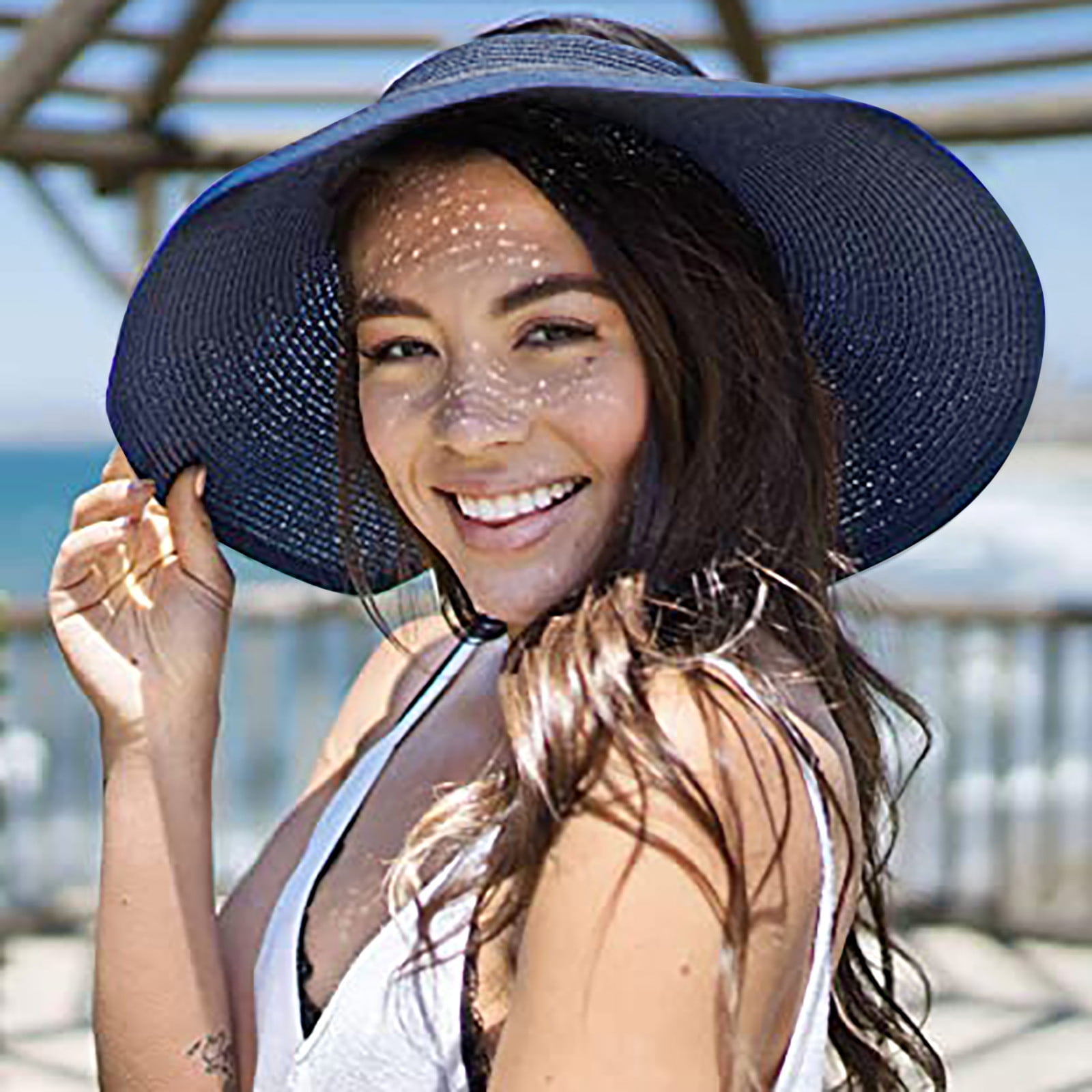 Foldable Roll Up Floppy Sun Hats 
