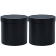 thumbnail image 4 of WAXIAYU 2 Black Flower Boxes with Lids for Floral Arrangements (5.5x5.5x5.1in), 4 of 6