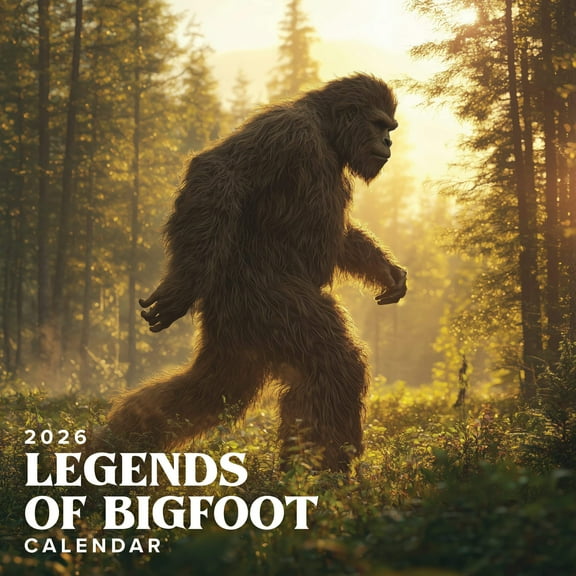 2026 Legends Of Bigfoot Calendar
