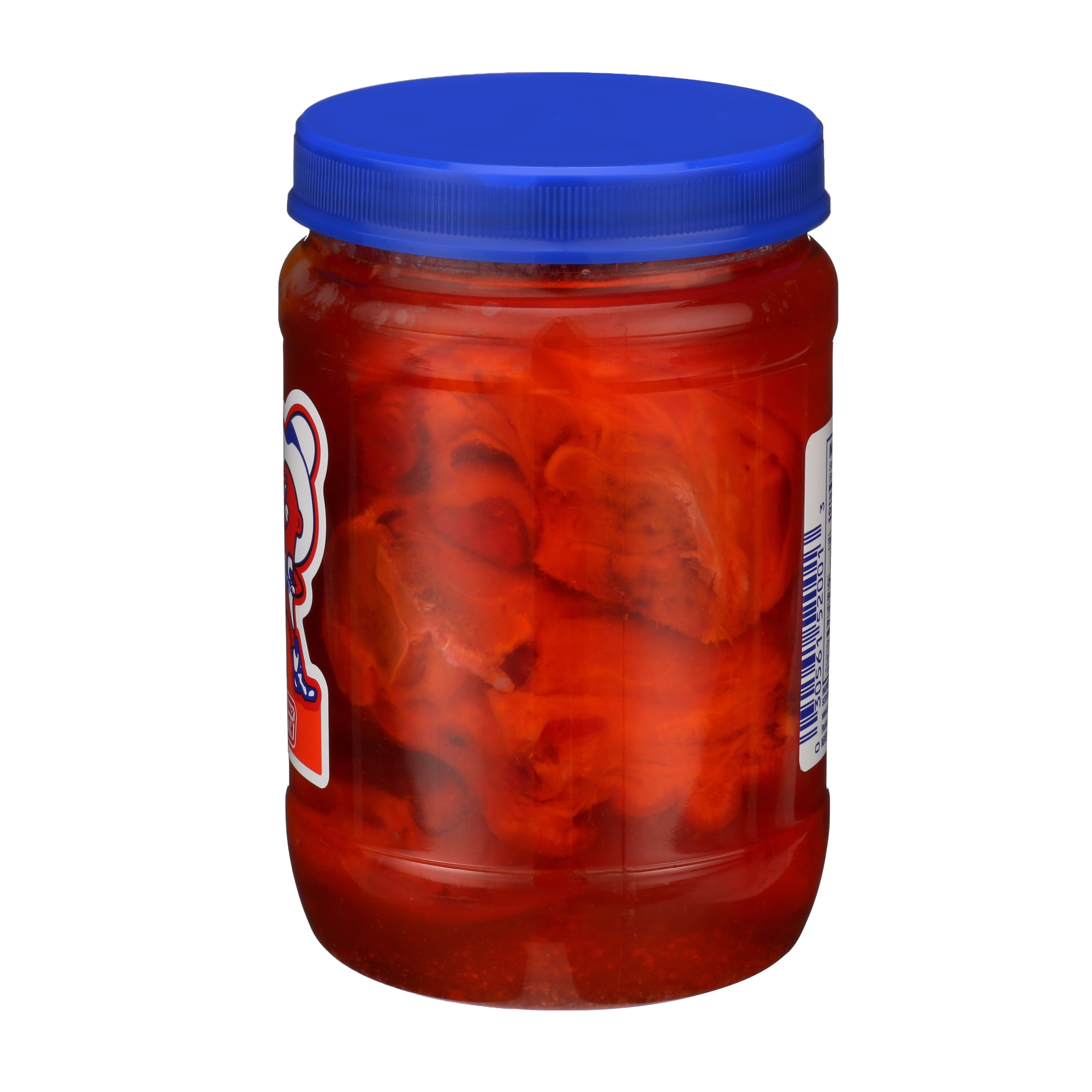 Big John's Pickled Pigs feet 16 oz,  Convenient Resealable Plastic Jar