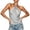 Grey, variant on uvwlwu Women's Sequin Halter Neck Cami Top Sleeveless Backless Slim Fit Summer Night Out Party Tank Blouse,M
