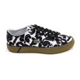 thumbnail image 4 of Lacoste Men's Gripshot 0722 1 All-Over Print Canvas Casual Sneakers, White \ Black,7.5 M US, 4 of 7