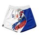 thumbnail image 2 of Women's Football Graphic T-Shirt, Women's Casual Loose Fit Printed Shorts with Pockets - Elastic Waist Drawstring Summer Shorts for Soccer Tournament 2026 Blue Size: L, 2 of 5