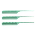 thumbnail image 5 of Peines de cola de 3 uds, peines para cortar el cabello, peine para peinar el cabello, conjunto para mujeres, hombres, niños, cabello rizado seco y húmedo, 5 of 5