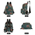 thumbnail image 4 of FORMRS Mini Backpack Purse for Women Travel Daypack Casual Shoulder Bag, Floral Christmas, 4 of 7