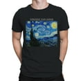 thumbnail image 2 of Starry Night by Vincent Van Gogh Men's T-shirt, 2 of 3