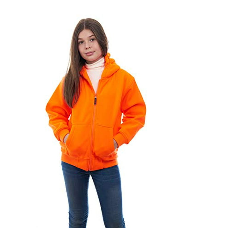 Orange sweat jacket new arrivals