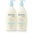 thumbnail image 4 of AVEENO Baby Daily Moisture Lotion Fragrance Free 18 oz (Pack of 2), 4 of 8