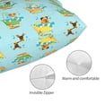 thumbnail image 3 of Kdxio Cotton Pillow Cases 14"x20" Pillowcases,Soft and Breathable Bedroom Pillow Cases-Doggy In Bubble Bath-No Pillow Core, 3 of 5