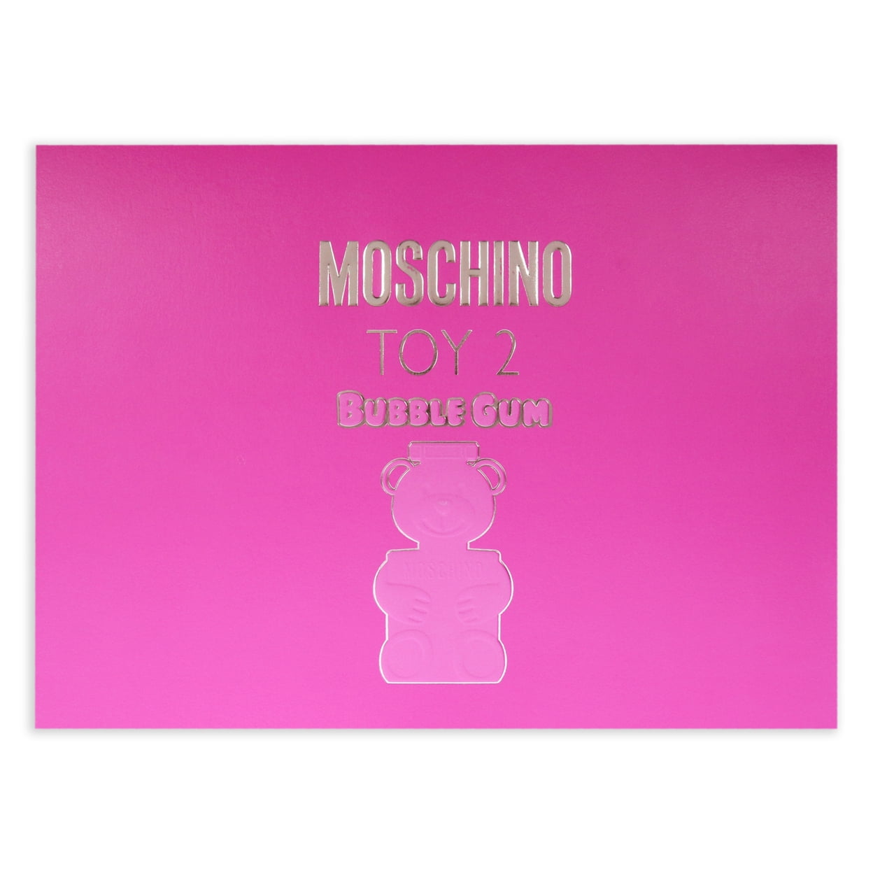 Moschino Toy 2 Bubble Gum 4PCS Eau de Toilette Gift Set For Women
