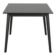 thumbnail image 4 of Furniture of America Winsto 60" Rectangle Indoor Dining Table, Black, 4 of 9