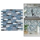 thumbnail image 3 of de pared Peel & Backsplash, autoadhesivo 3D Tile Backsplash Tile Stickers, para estilo 4 Zulema Azulejos para salpicaduras, 3 of 8