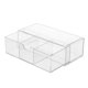 thumbnail image 1 of WHAMVOX Caja Organizadora Acrílica Apilable Para Escritorio Con Visibilidad Transparente Para Y Clips, 1 of 8