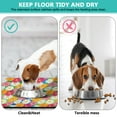 thumbnail image 4 of Vintage Daisy Print Dog Food Mat with Artistic Floral Pattern, Durable Waterproof Pet Feeding Mat Non-Slip Easy Clean for Pet Owners, 4 of 6