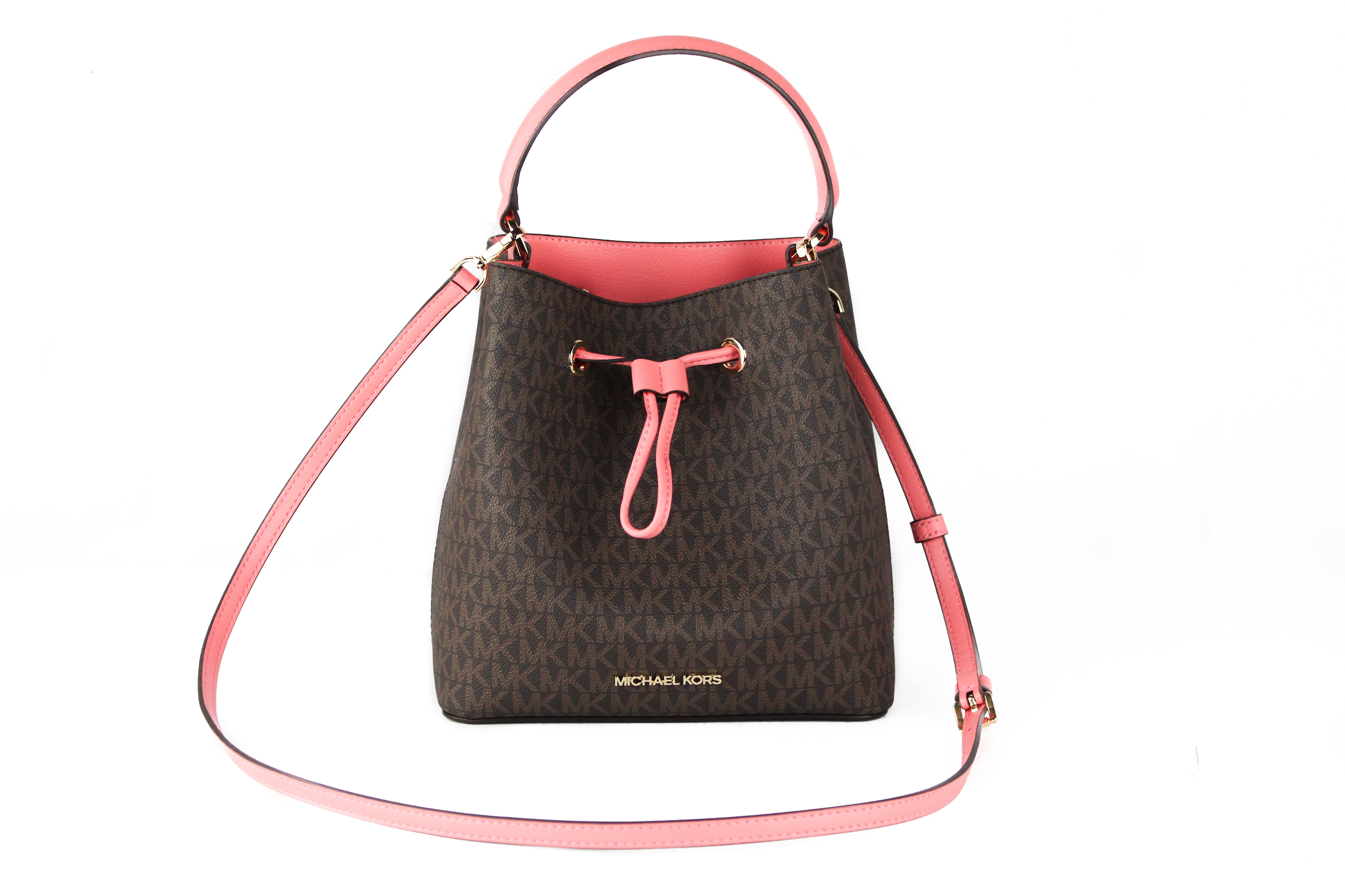 Michael Kors Suri Small Logo Crossbody Bag Brown 