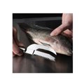thumbnail image 2 of Cuchillo de escamas de pescado, herramienta 3 en 1, pelador de acero inoxidable, herramienta de limpieza de escamas de pescado para el hogar, restaurante, cocina, 2 of 5