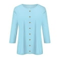 thumbnail image 4 of Karight Long Sleeve Shirts for Women Fall Fashion 2025 Dressy Casual Blouses, 4 of 5