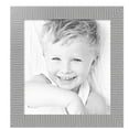 thumbnail image 2 of ArtToFrames 22" x 24" Steel Ripple Brushed Picture Frame, 22x24 inch Silver Wood Poster Frame (WOM-5269),  Pack, 2 of 7
