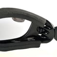 thumbnail image 4 of Bobster Night Hawk Unisex-Adult Street Motorcycle Goggles - Gloss Black/Smoke/One Size, 4 of 4