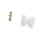 thumbnail image 5 of Estatua de resina,Estatua de resina para decoración del hogar,manualidades,oro,Cojín con lazo bonito,Almohada con forma de lazo,bonito cojín decorativo con lazo,Funda de almohada con lazo, 5 of 8