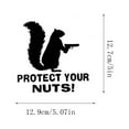 squirrel-squirrel-officer-car-bumper-sticker-2pcs-family-bumper