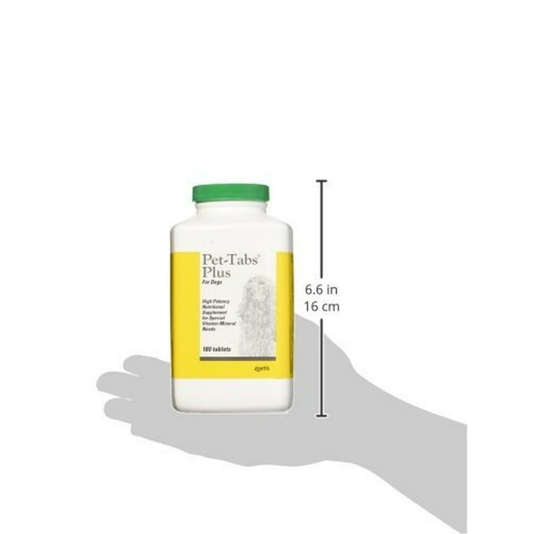 Zoetis Pet Tabs Plus Vitamin Mineral Supplement for Dogs 60 180ct