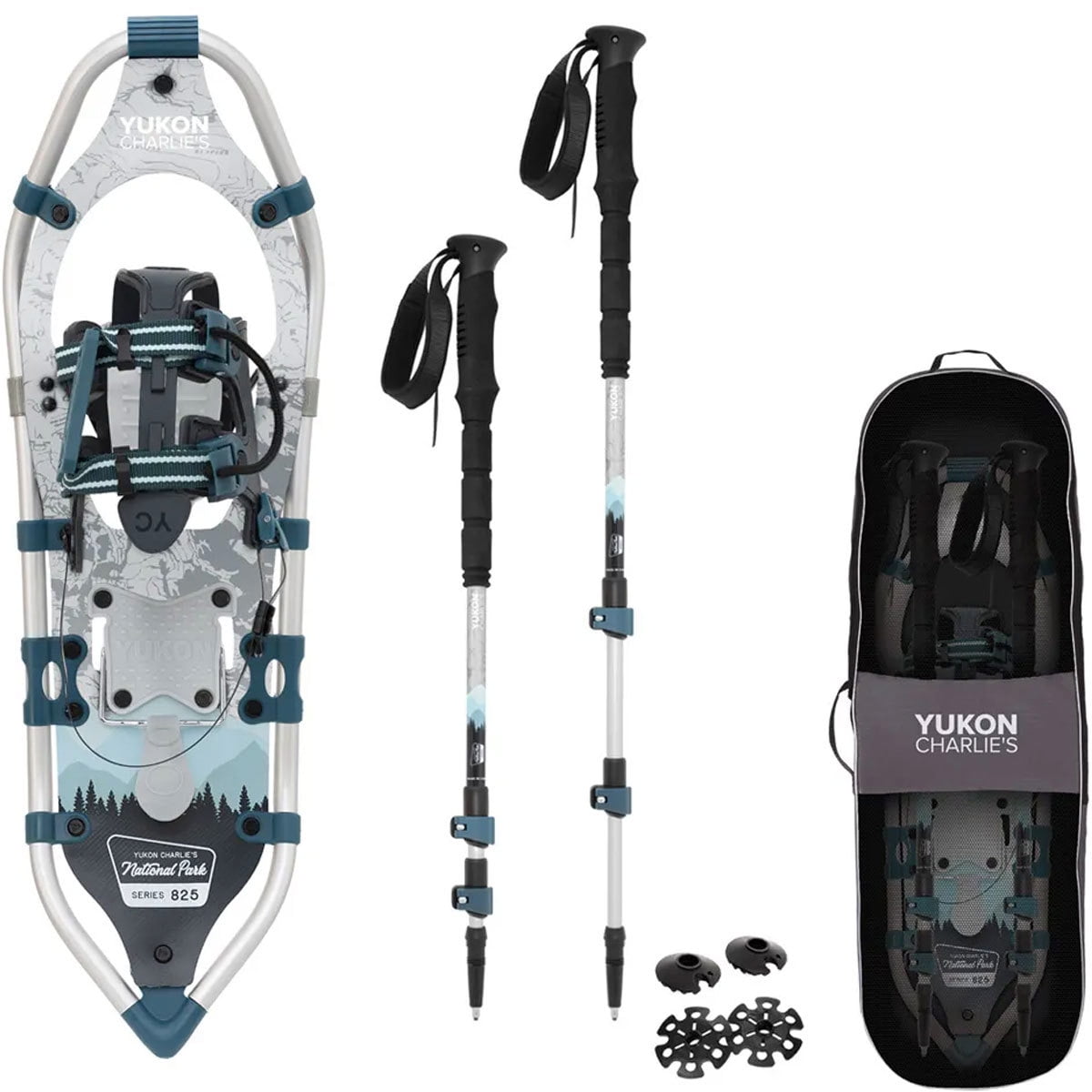 Yukon Charlies Pro II Snowshoe - 825 - Blue - Walmart.com