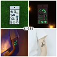 thumbnail image 1 of Pegatinas luminosas brillantes de fútbol / rugby / trofeo para tatuajes Pegatinas temporales de arte corporal para fanáticos del partido de pelota / tatuajes de espectadores, 1 of 4