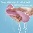 thumbnail image 4 of Esponja de baño exfoliante, cepillo de ducha de esponja de baño 3D, esponja de baño suave, cuerpo para eliminar la piel muerta, 4 of 8