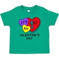 thumbnail image 3 of Inktastic 1st Valentine's Day Hearts Boys or Girls Baby T-Shirt, 3 of 5