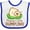 White and Royal, variant on Inktastic Mama's Little Dumpling Boys or Girls Baby Bib