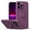 Purple, variant on Allytechgroup for iPhone 14 Plus 360° Ring Holder Bracket Case, Soft TPU Silicone Non-Slip Shockproof Slim Fit Matte Cover Case Support Magnetic Car Mount for iPhone 14 Plus, Purple