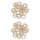 thumbnail image 1 of Anillo De Madera Para Hacer Joyas DIY De 60 Uds Para Decoraciones Artesanales DIY Sunnimix Anillo de joyería de bricolaje de madera, 1 of 8