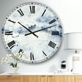 thumbnail image 2 of DesignArt Horloge Murale Grand Format Bleu Effaçable, 2 of 2