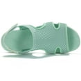 thumbnail image 3 of Lacyhop Women Sandals Sport Mesh Breathable Open Toe Hiking Sandals Comfortable Walking Shoes Green;US 10, 3 of 6