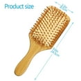 thumbnail image 4 of Hair Brush Comb Bamboo Paddle Hairbrush Massage Brush Comb -static, 4 of 7
