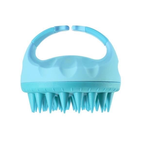 Masajeador de silicona Advancent cuero cabelludo azul