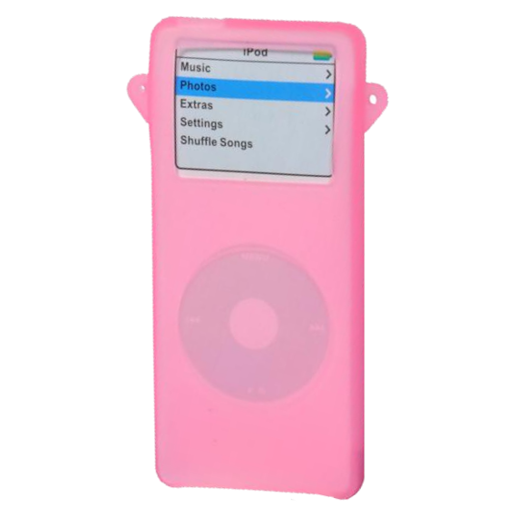 lustre Undertrykkelse hamburger Silicone Skin Cover for 1st Generation iPod Nano - Pink - Walmart.com