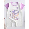 thumbnail image 2 of KTMKH Infant Children Baby Boys Girls Cartoon Romper Short Sleeve Cute Animals Jumpsuit Outfits Clothes For 6-12 Months, 2 of 3