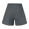 thumbnail image 6 of Tnhcen Women's Plus Size Summer Pajama Shorts 100% Cotton Drawstring Casual Lounge Shorts with Pockets Sleepwear for Women S - 5XL, 6 of 6
