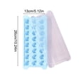 thumbnail image 3 of Molde de hielo en forma de garra de gato con tapa, bandeja de silicona reutilizable para hielo en bebidas, pudín, gelatina, pequeño fabricante de hielo, accesorio de cocina para el hogar., 3 of 6