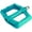 Turquoise, variant on RaceFace Ride Platform Pedals 9/16" Concave Composite Molded Traction Pins Red