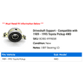 thumbnail image 2 of Driveshaft Support - Compatible with 1989 - 1995 Toyota Pickup 4WD 1990 1991 1992 1993 1994, 2 of 2
