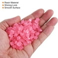 thumbnail image 5 of Uxcell 500Pack Glow Rocks 8-10mm Glow Pebbles Decoration in the Dark Luminous Stones Decor DIY Decorative Pink, 5 of 8