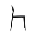 thumbnail image 5 of Landry Outdoor Plastic Chairs, Set of 2, Black, 5 of 10