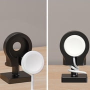 3-in-1 Charging Stand for Watch Phone Earbuds, Wall Mount ABS Organizer, Space Saving