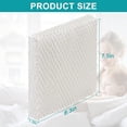 thumbnail image 7 of HFT600 Humidifier Wick Filter Replacement for HFT600 Compatible with HEV615 HEV620 HEV615 W, HEV620, HEV620B, 6Pack, 7 of 7