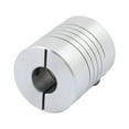 thumbnail image 2 of Unique Bargains 5mmx10mm Aluminum Alloy Spline Shaft Flexible Helical Coupling D25xL30, 2 of 3